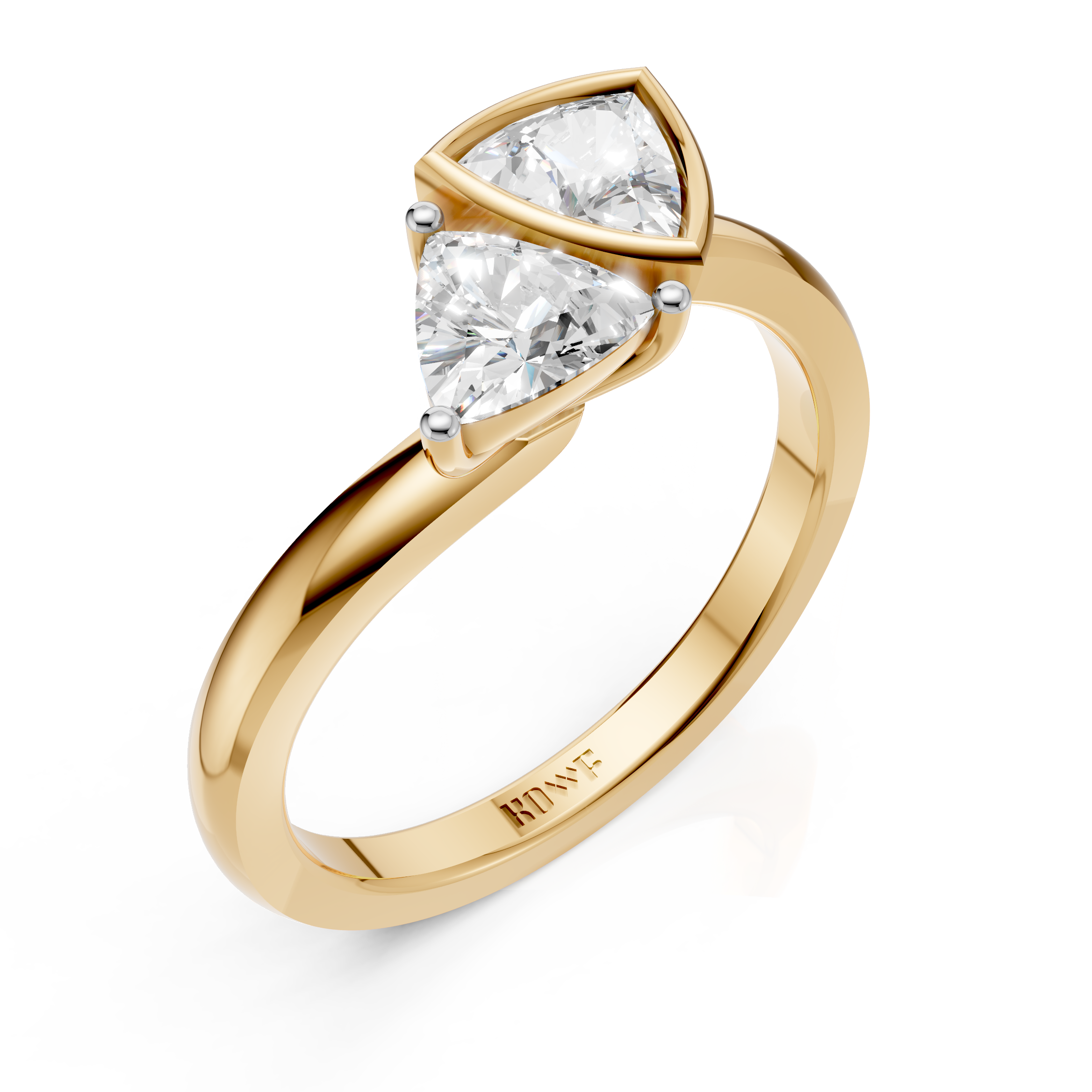 Trillion Duo Ring