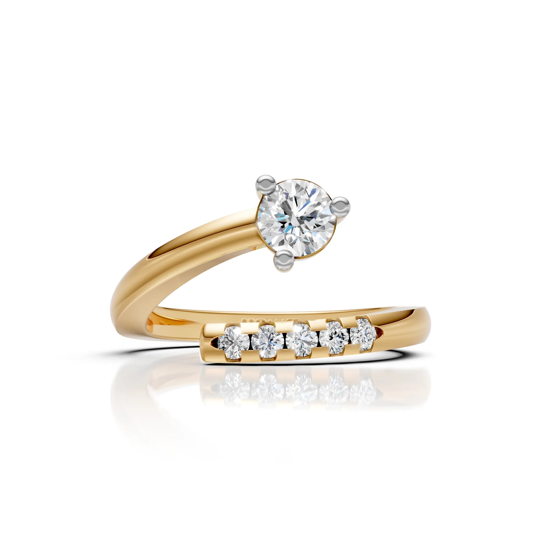 Open Solitaire Ring