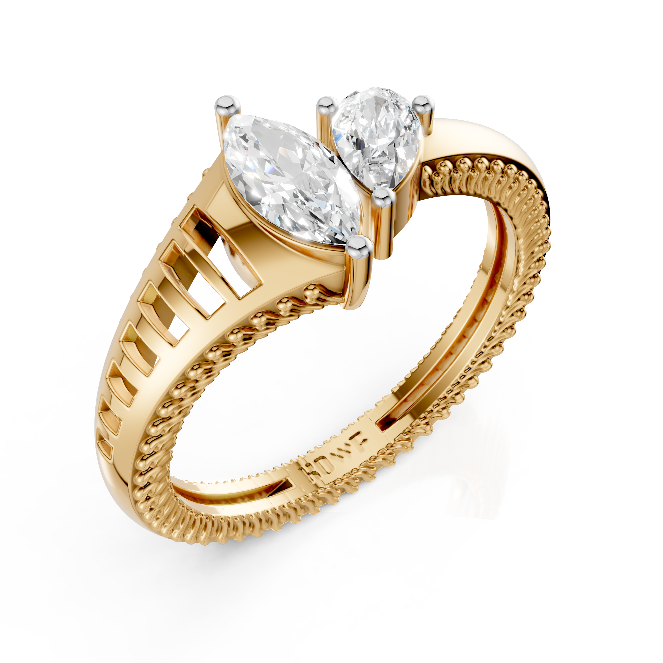Twin Grace Ring