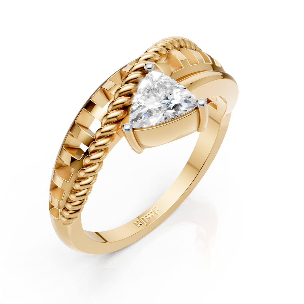 Trillion Twist Ring
