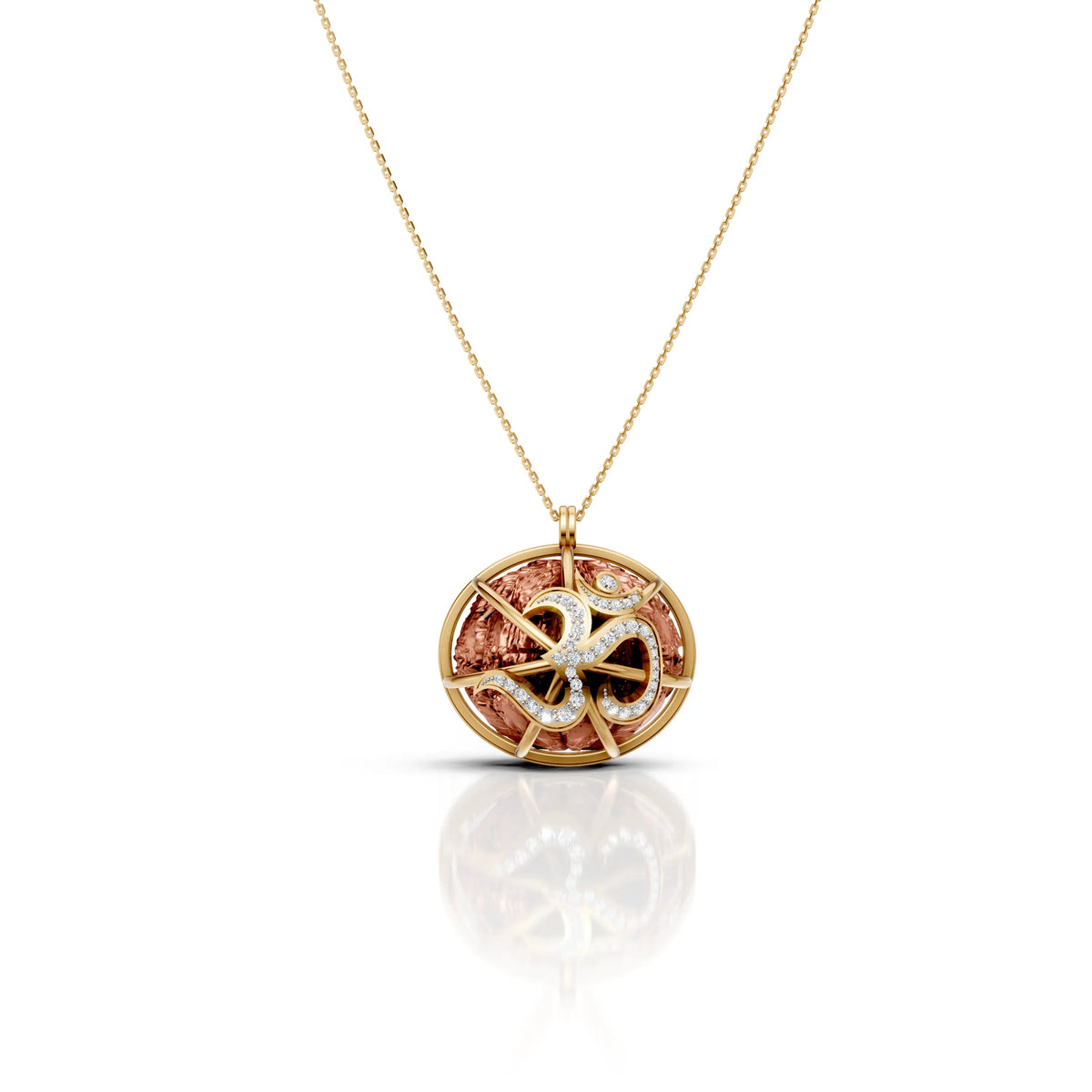 Om Rudraksha Pendant