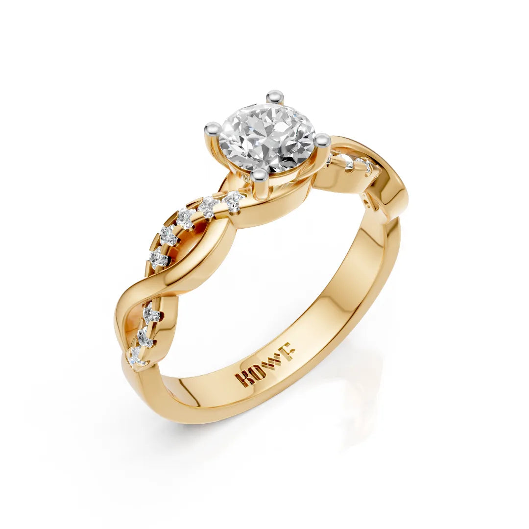 Timeless Sparkle with a Modern Touch Ring