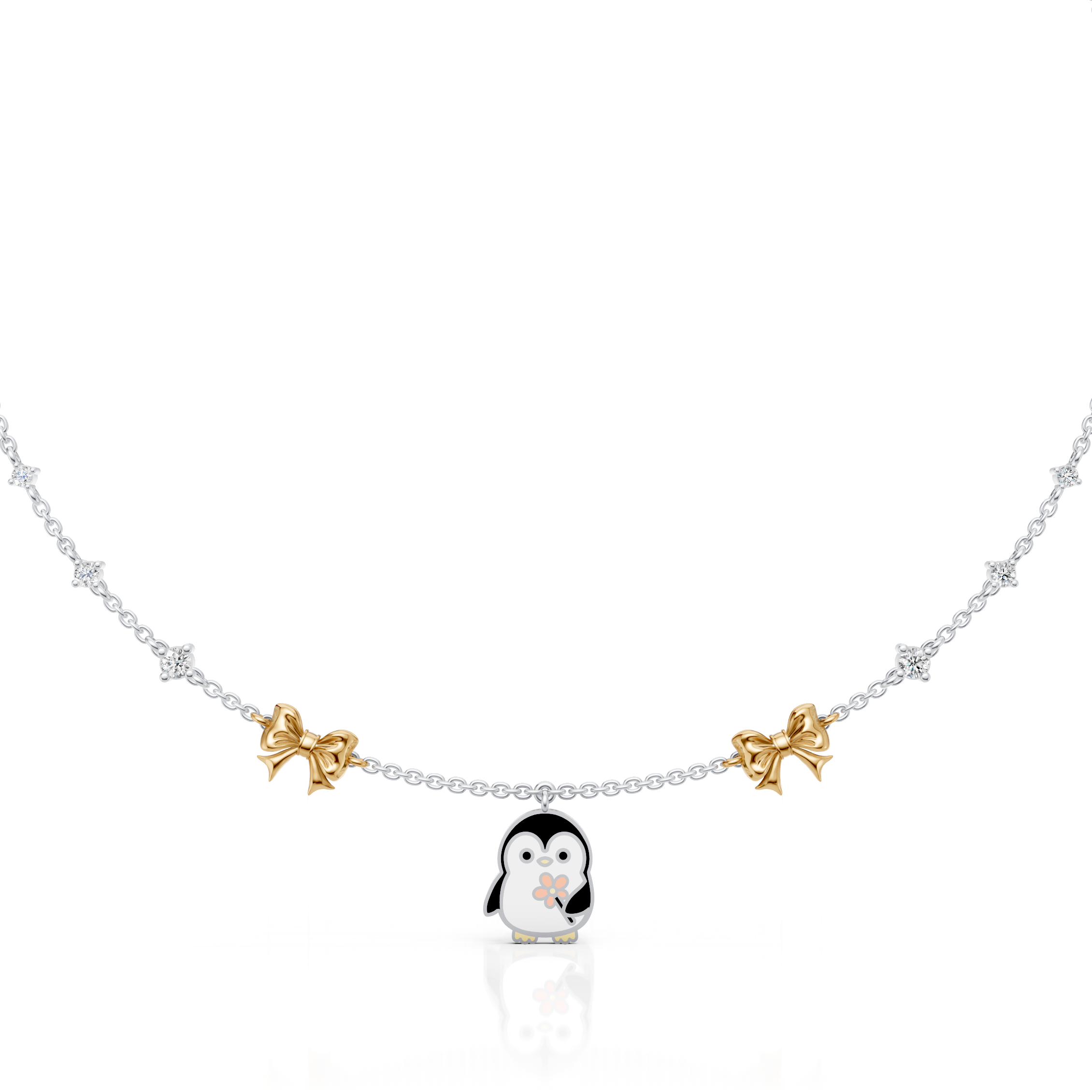 Penguin Bow Chain