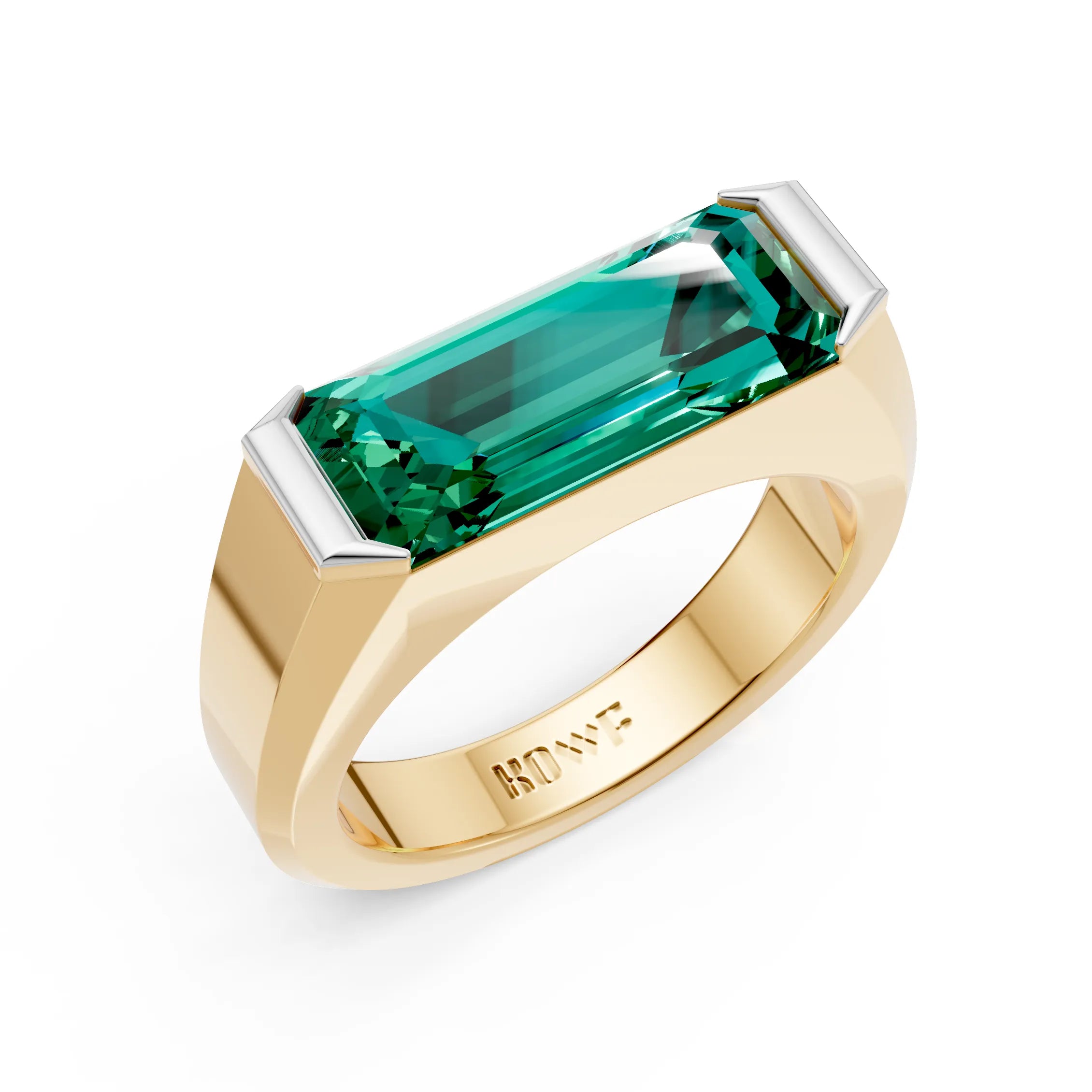 Green Emerald Ring
