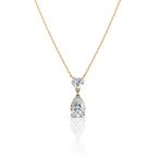 Heart & Pear DropPendant