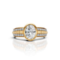 Halo Bezel Diamond Ring