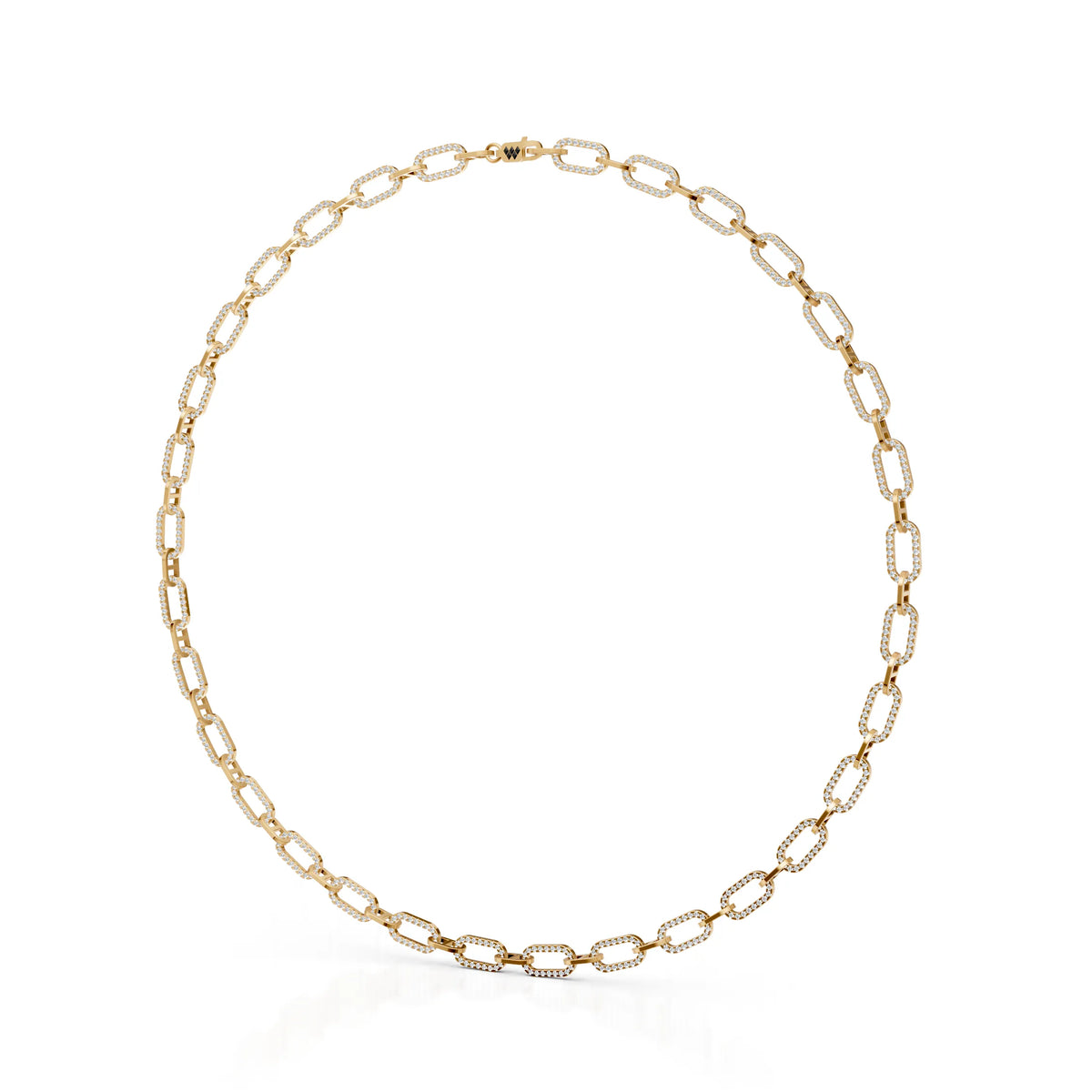 Pavé Open Link Chain