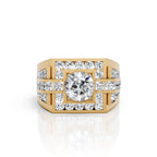Imperial Fortress Diamond Men's Ring